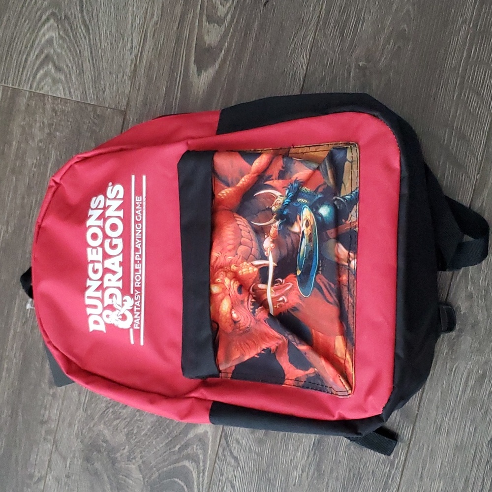 Bioworld Dungeons And Dragons Retro Cover Art Backpack BAG